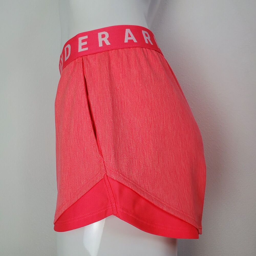 NEW Under Armour Pink Athletic Shorts - Picture 4 of 10